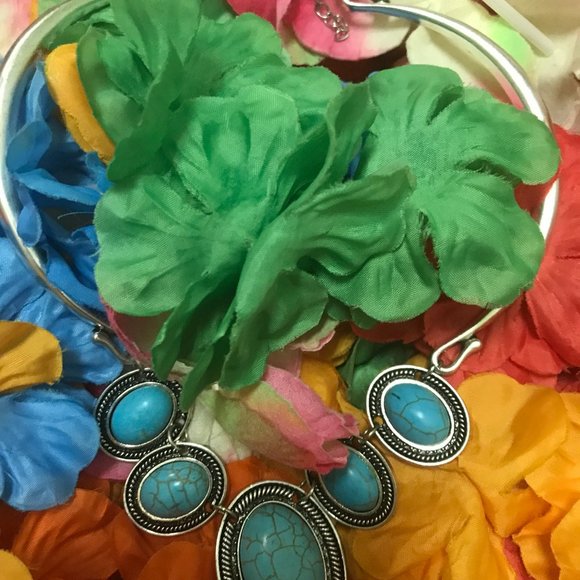 Turquoise -like Necklace - Picture 10 of 16